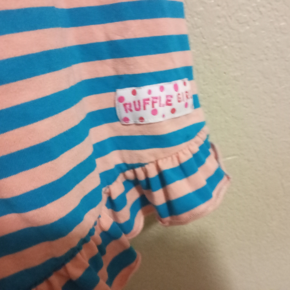 GIRLS RUFFLE JUMPSUIT - Picture 3 of 5